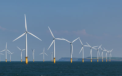 wind turbines
