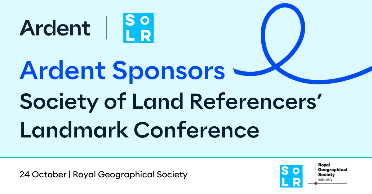 Ardent Sponsors the Society of Land Referencers’ Landmark Conference